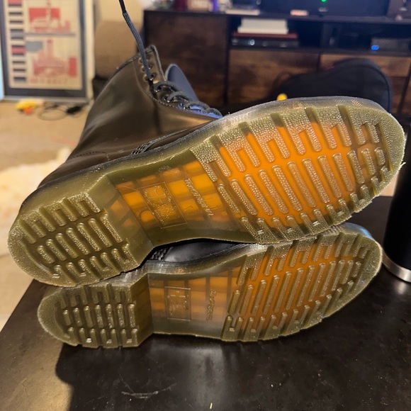 Dr. Martens Doc’s Originals Boots 1460 W Lace Up SMOOTH LEATHER Black SZ US L 9 - Picture 5 of 7